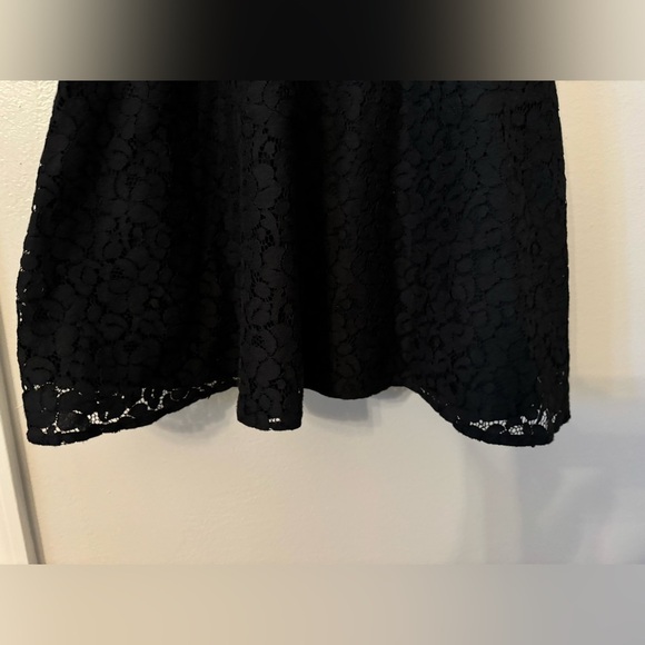 Aeropostale Cotton Little Black Lace Lined dress in size S/P Party Dress - Picture 7 of 9